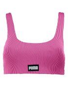 Puma Раирано горнище на бански Фанданго розово
