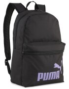 Puma Раница Phase с лого - 22 л Черен/Лилав