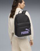 Puma Раница Phase с лого - 22 л Черен/Лилав