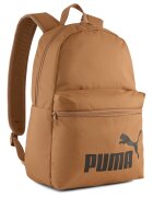 Puma Раница Phase с лого - 22 л Черен/Персийски портокал