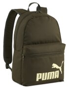 Puma Раница Phase с лого - 22 л Тъмно каки