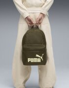 Puma Раница Phase с лого - 22 л Тъмно каки