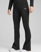 Puma Разкроен клин Essentials с висока талия Черен