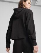 Puma Рипсено худи ESS Elevated с паднали ръкави Черен