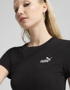 Puma Рокля-тениска с лого Черен