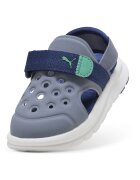 Puma Сандали Evolve с отворена пета и велкро Тъмносин/Бледозелен/Мръснобял