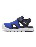 Puma Сандали Fun Racer с велкро и отвори Бял/Черен/Кралско Синьо