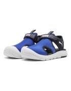 Puma Сандали Fun Racer с велкро и отвори Бял/Черен/Кралско Синьо