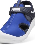 Puma Сандали Fun Racer с велкро и отвори Бял/Черен/Кралско Синьо