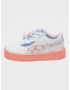 Puma Спорни обувки Carina 3.0 Hello Kitty & Friends с панделка - Бял/Прашно розово/Син