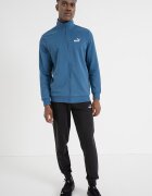 Puma Спортен екип ESS с памук с цип Черен/Тъмносин