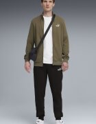 Puma Спортен екип ESS с памук с цип Тъмно каки
