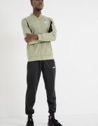 Puma Спортен екип Poly с цип и лого Черен/Бледозелен