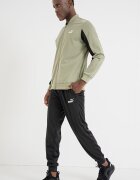 Puma Спортен екип Poly с цип и лого Черен/Бледозелен