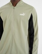 Puma Спортен екип Poly с цип и лого Черен/Бледозелен