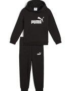 Puma Спортен екип с джоб кенгуру - Бял/Черен