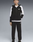Puma Спортен екип с джобове и цип Бял/Черен