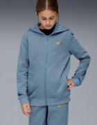 Puma Спортен екип с качулка и лого Прашно синьо