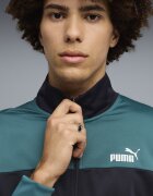 Puma Спортен екип с цип Черен/Персийско зелено