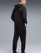Puma Спортен екип с цип и лого Бял/Черен