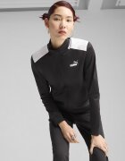 Puma Спортен екип с цип и лого Черен