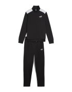Puma Спортен екип с цип и лого Черен