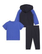 Puma Спортен екип с цип и тениска с лого - 3 части Ултрамарин синьо/Кралско Синьо
