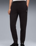Puma Спортен панталон Ess Elevated с лого Черен