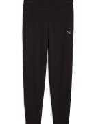Puma Спортен панталон Ess Elevated с лого Черен