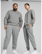 Puma Спортен панталон ESS No.1 с джобове - Сив меланж