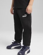 Puma Спортен панталон ESS No. 1 с еластична талия и лого Черен