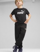 Puma Спортен панталон ESS No. 1 с еластична талия и лого Черен