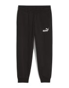 Puma Спортен панталон ESS No. 1 с еластична талия и лого Черен