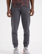 Puma Спортен панталон Essentials No. 1 Въглен сиво