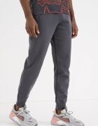Puma Спортен панталон Essentials No. 1 Въглен сиво