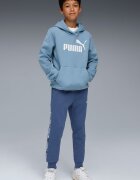 Puma Спортен панталон Essentials с камуфлажна шарка Пастелносин/Тъмносин/Бял