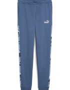 Puma Спортен панталон Essentials с камуфлажна шарка Пастелносин/Тъмносин/Бял