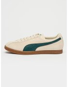 Puma Спортни обувки Brasil от велур и кожа - Бял/Тъмнозелен