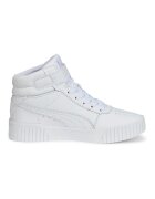 Puma Спортни обувки Carina 2.0 от кожа и еко кожа - Бял/Сребрист