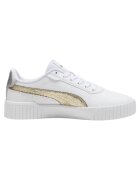 Puma Спортни обувки Carina 2.0 с кожа - Бял/Златист