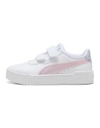 Puma Спортни обувки Carina 3.0 Blurry Dreams с велкро - Бял/Розово