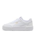 Puma Спортни обувки Carina Mia с равна платформа - Бял/Черен