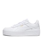 Puma Спортни обувки Carina Street Jr от кожа и еко кожа - Бял/Бял/Прозрачен