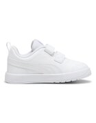 Puma Спортни обувки Courtflex от еко кожа с велкро Бял