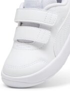 Puma Спортни обувки Courtflex от еко кожа с велкро Бял