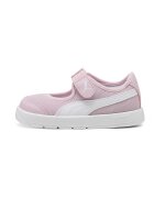 Puma Спортни обувки Courtflex v3 Lina Mary Jane - Бял/Прашно розово