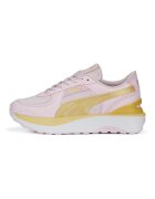 Puma Спортни обувки Cruise Rider с контрастни шевове - Жълт/Пастелнорозов