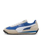 Puma Спортни обувки Easy Rider с велур - Бял/Кралско Синьо/Бежов