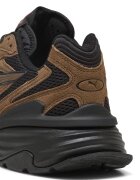 Puma Спортни обувки Fade Nitro LS S Haute Coffee с връзки Черен въглерод/Сиена кафява