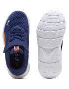 Puma Спортни обувки FlexFocus Modern с велкро Тъмносин/Мандарина/Бял